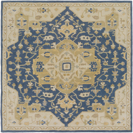 Broomfield 1145 Hand Tufted Blue Wool Rug - Ornate Home