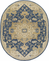 Broomfield 1145 Hand Tufted Blue Wool Rug - Ornate Home