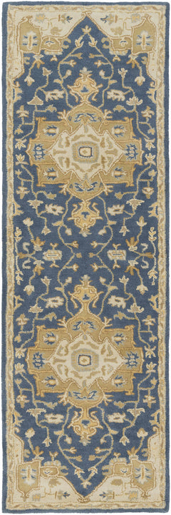 Broomfield 1145 Hand Tufted Blue Wool Rug - Ornate Home
