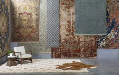 Broomfield 1145 Hand Tufted Blue Wool Rug - Ornate Home