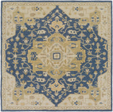Broomfield 1145 Hand Tufted Blue Wool Rug - Ornate Home