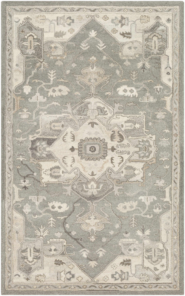 Broomfield 1196 Hand Tufted Taupe Wool Rug - Ornate Home