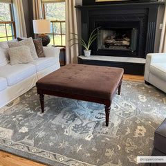Broomfield 1196 Hand Tufted Taupe Wool Rug - Ornate Home