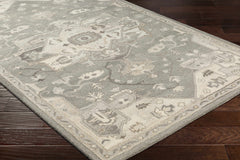 Broomfield 1196 Hand Tufted Taupe Wool Rug - Ornate Home