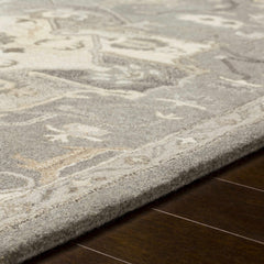Broomfield 1196 Hand Tufted Taupe Wool Rug - Ornate Home