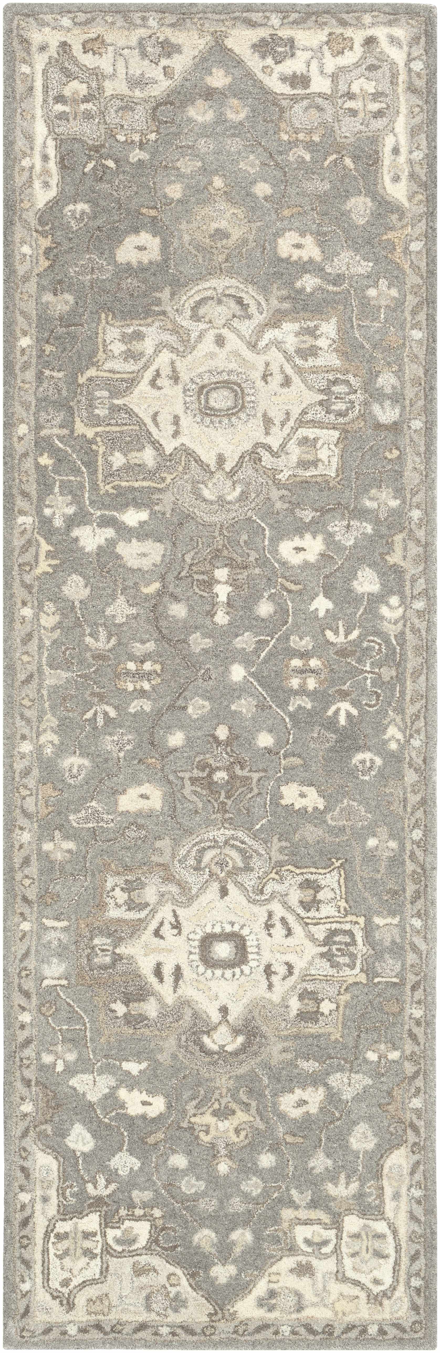 Broomfield 1196 Hand Tufted Taupe Wool Rug - Ornate Home