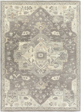 Broomfield 1196 Hand Tufted Taupe Wool Rug - Ornate Home