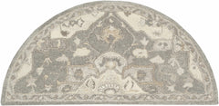 Broomfield 1196 Hand Tufted Taupe Wool Rug - Ornate Home
