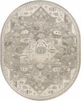 Broomfield 1196 Hand Tufted Taupe Wool Rug - Ornate Home