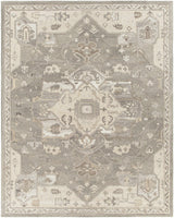 Broomfield 1196 Hand Tufted Taupe Wool Rug - Ornate Home