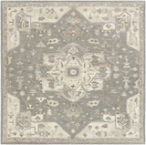 Broomfield 1196 Hand Tufted Taupe Wool Rug - Ornate Home