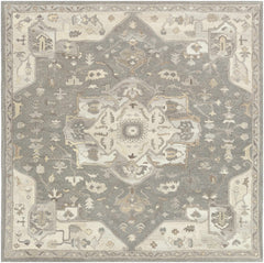 Broomfield 1196 Hand Tufted Taupe Wool Rug - Ornate Home