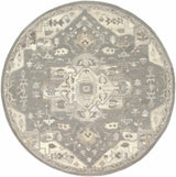 Broomfield 1196 Hand Tufted Taupe Wool Rug - Ornate Home