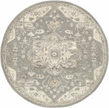Broomfield 1196 Hand Tufted Taupe Wool Rug - Ornate Home