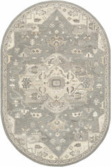 Broomfield 1196 Hand Tufted Taupe Wool Rug - Ornate Home