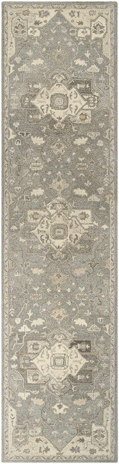 Broomfield 1196 Hand Tufted Taupe Wool Rug - Ornate Home