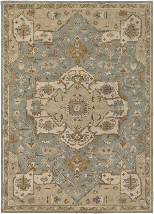 Broomfield Gray 1144 Wool Area Rug - Ornate Home