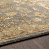 Broomfield Gray 1144 Wool Area Rug - Ornate Home
