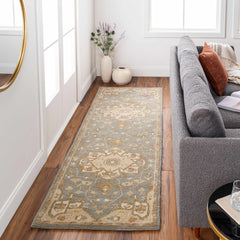 Broomfield Gray 1144 Wool Area Rug - Ornate Home
