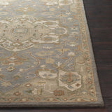 Broomfield Gray 1144 Wool Area Rug - Ornate Home