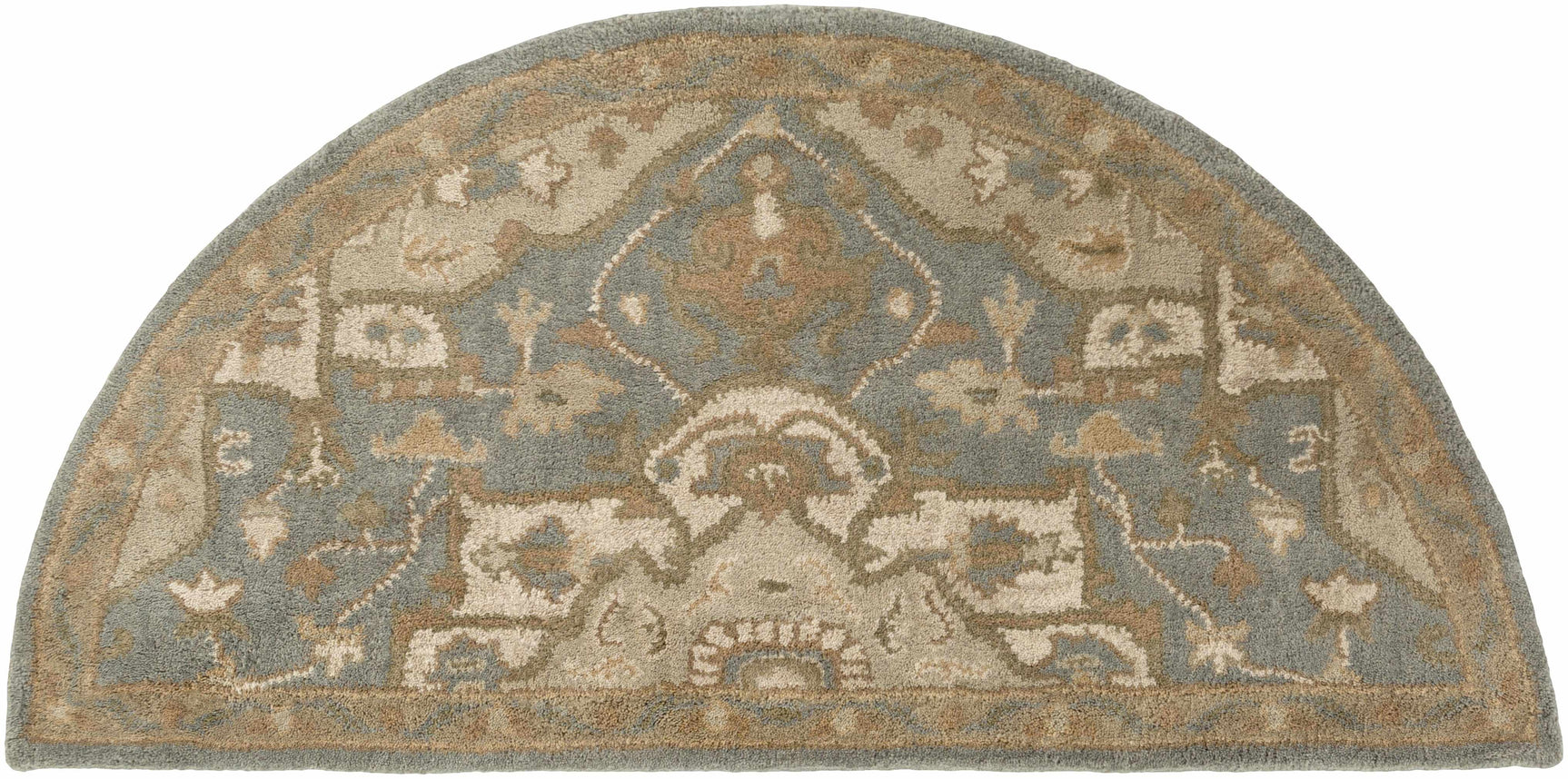 Broomfield Gray 1144 Wool Area Rug - Ornate Home