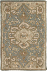 Broomfield Gray 1144 Wool Area Rug - Ornate Home