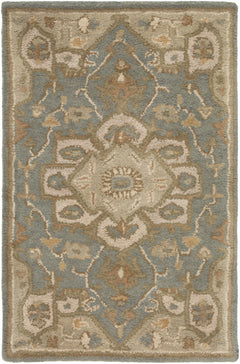Broomfield Gray 1144 Wool Area Rug - Ornate Home
