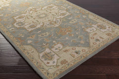 Broomfield Gray 1144 Wool Area Rug - Ornate Home