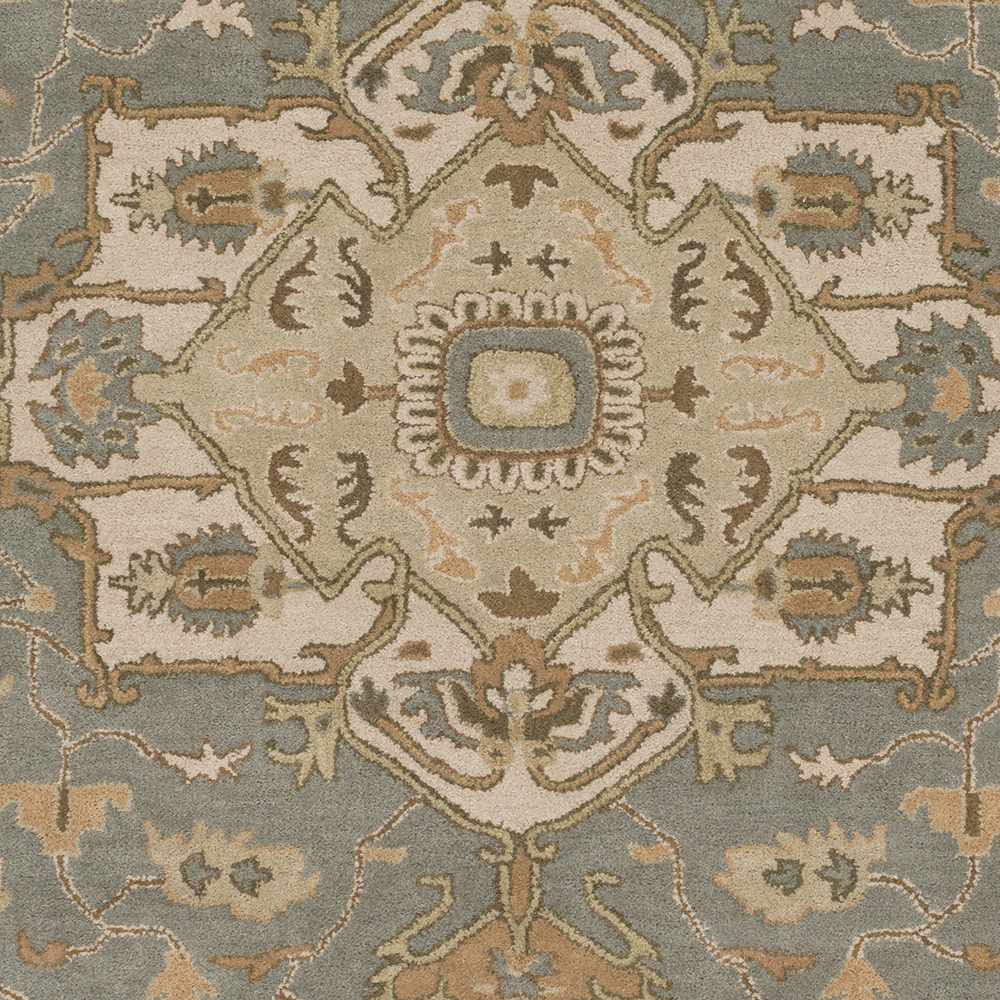 Broomfield Gray 1144 Wool Area Rug - Ornate Home