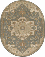 Broomfield Gray 1144 Wool Area Rug - Ornate Home