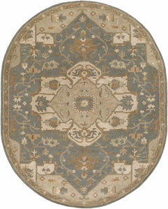 Broomfield Gray 1144 Wool Area Rug - Ornate Home