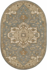 Broomfield Gray 1144 Wool Area Rug - Ornate Home
