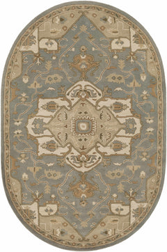 Broomfield Gray 1144 Wool Area Rug - Ornate Home