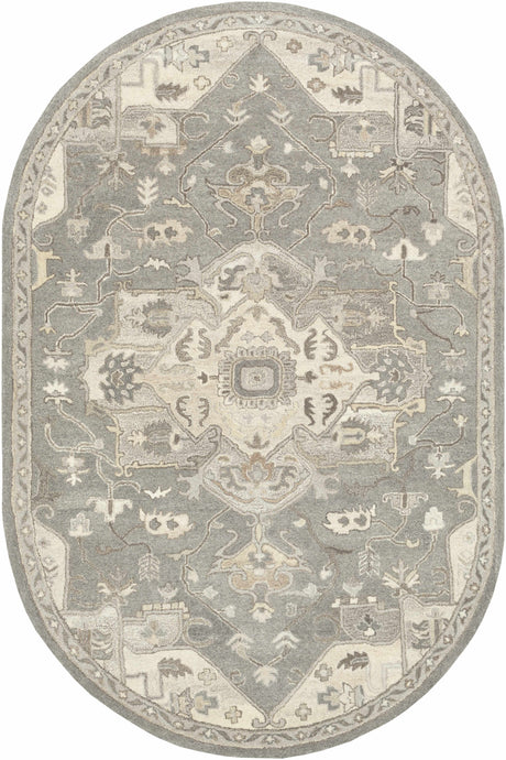 Broomfield Hand Tufted Taupe 1196 Area Rug - Ornate Home