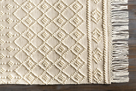 Brothers Beige Wool&Cotton Rug - Ornate Home