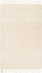 Brothers Beige Wool&Cotton Rug - Ornate Home