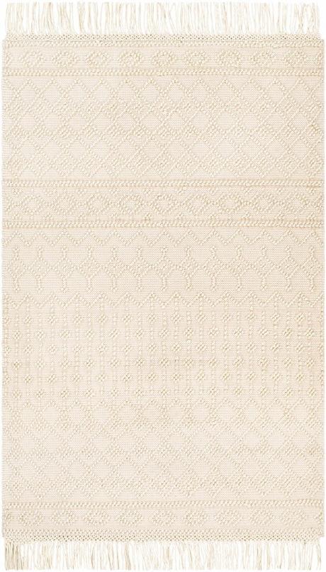 Brothers Beige Wool&Cotton Rug - Ornate Home