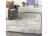Broulee Abstract Striped Plush Rug - Ornate Home
