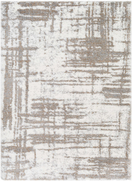 Broulee Abstract Striped Plush Rug - Ornate Home
