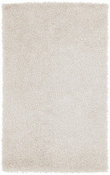 Browder 3x4 Solid Cream Shag Rug - Clearance - Ornate Home