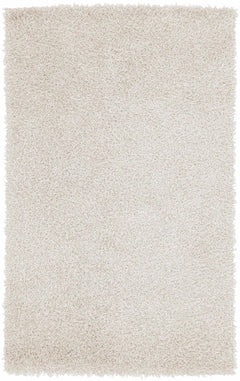 Browder 3x4 Solid Cream Shag Rug - Clearance - Ornate Home