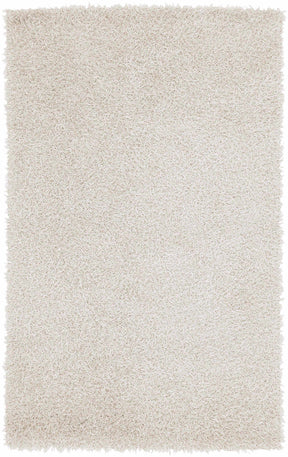 Browder 3x4 Solid Cream Shag Rug - Clearance - Ornate Home