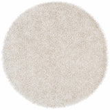 Browder 3x4 Solid Cream Shag Rug - Clearance - Ornate Home