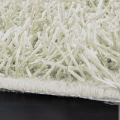Browder 3x4 Solid Cream Shag Rug - Clearance - Ornate Home