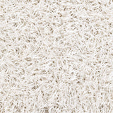 Browder 3x4 Solid Cream Shag Rug - Clearance - Ornate Home