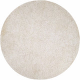 Browder 3x4 Solid Cream Shag Rug - Clearance - Ornate Home