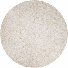 Browder 3x4 Solid Cream Shag Rug - Clearance - Ornate Home