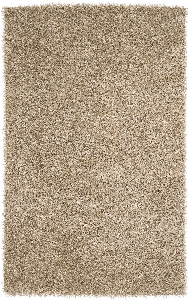 Browder Solid Beige Shag Area Rug - Clearance - Ornate Home