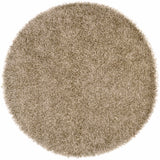Browder Solid Beige Shag Area Rug - Clearance - Ornate Home