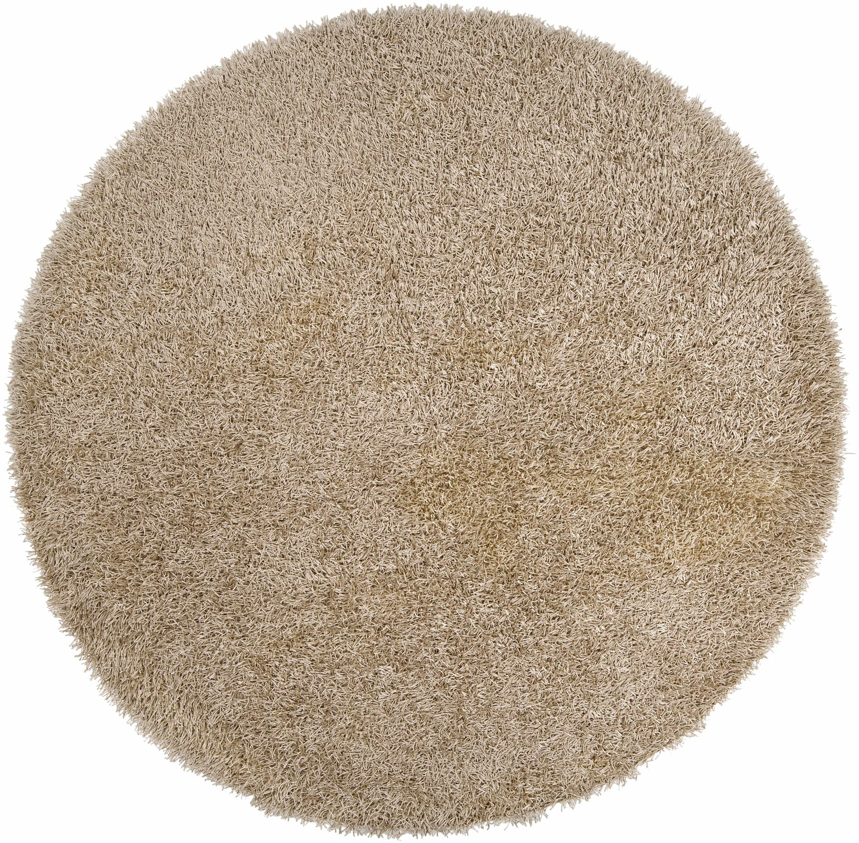 Browder Solid Beige Shag Area Rug - Clearance - Ornate Home